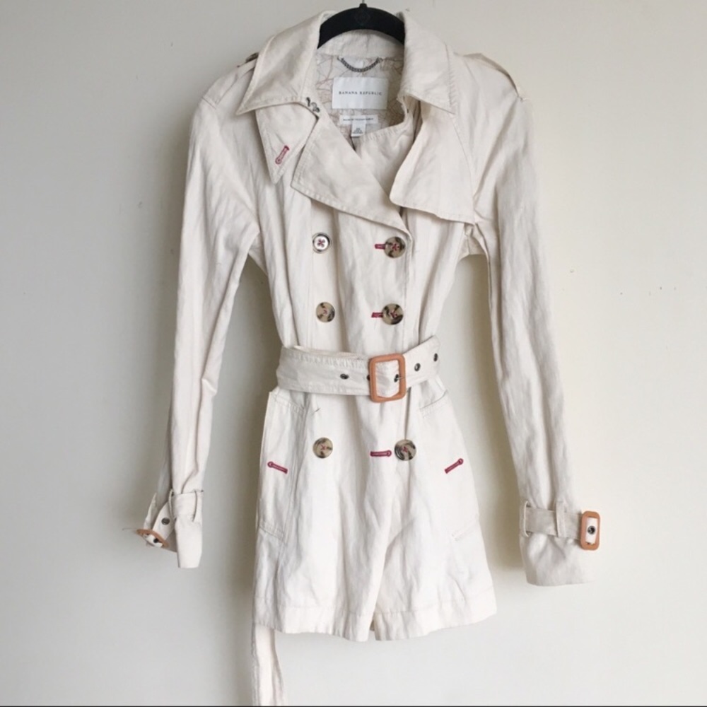 HP! Banana Republic LIMITED RUN 'classic' trench - Picture 1 of 8